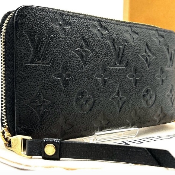 Louis Vuitton Accessories - Louis Vuitton long Black zippy Monogram Wallet- authentic